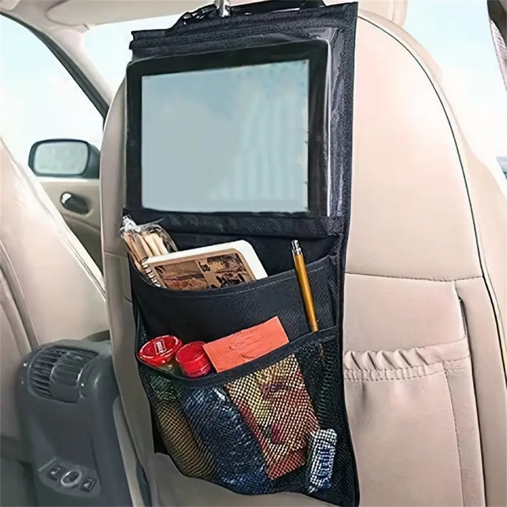 Car Backseat Organizer Tablet Holder Auto Storage Pockets Car Seat Back Pro