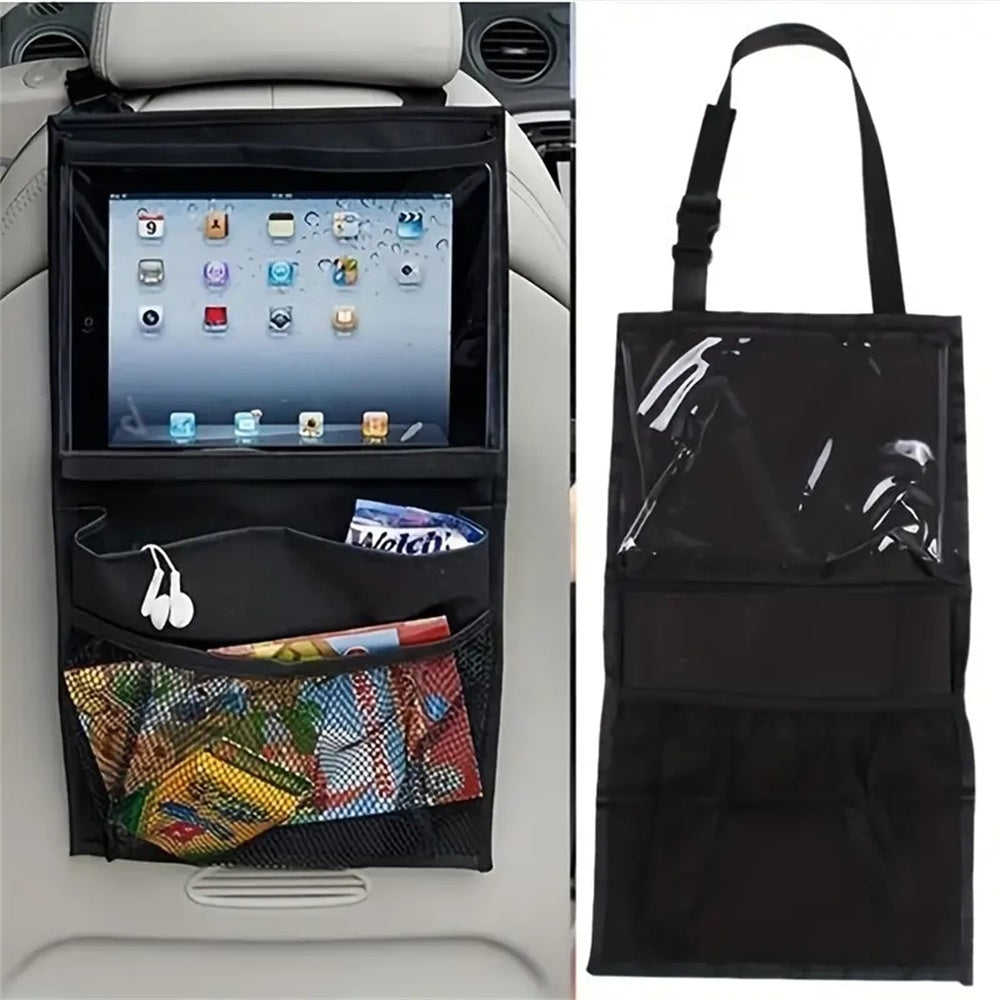 Car Backseat Organizer Tablet Holder Auto Storage Pockets Car Seat Back Pro