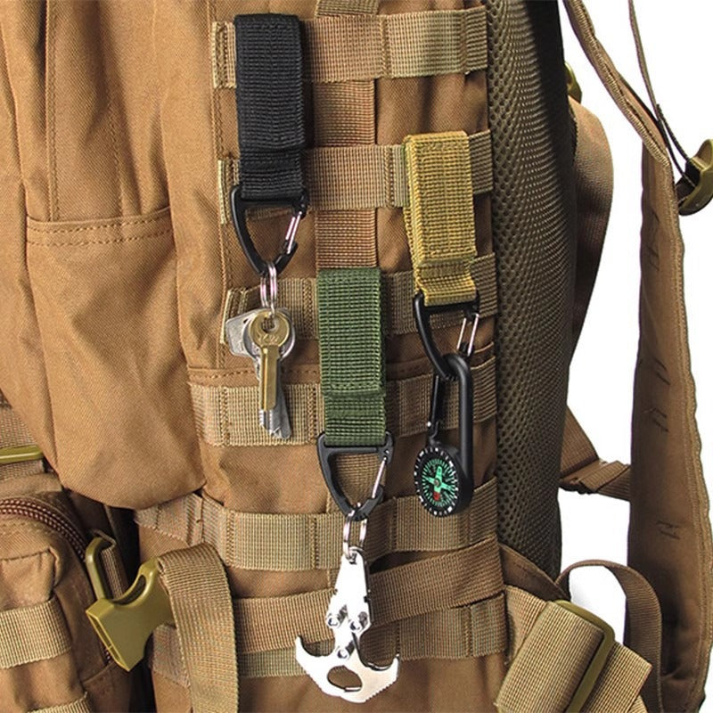 Anti-Falling Bag Clamp Webbing Keychain Buckle