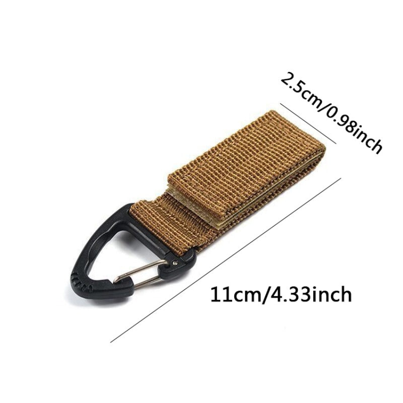 Anti-Falling Bag Clamp Webbing Keychain Buckle