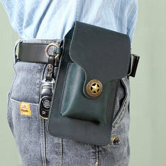 Men's Retro Waist Bag for Outdoor Activities