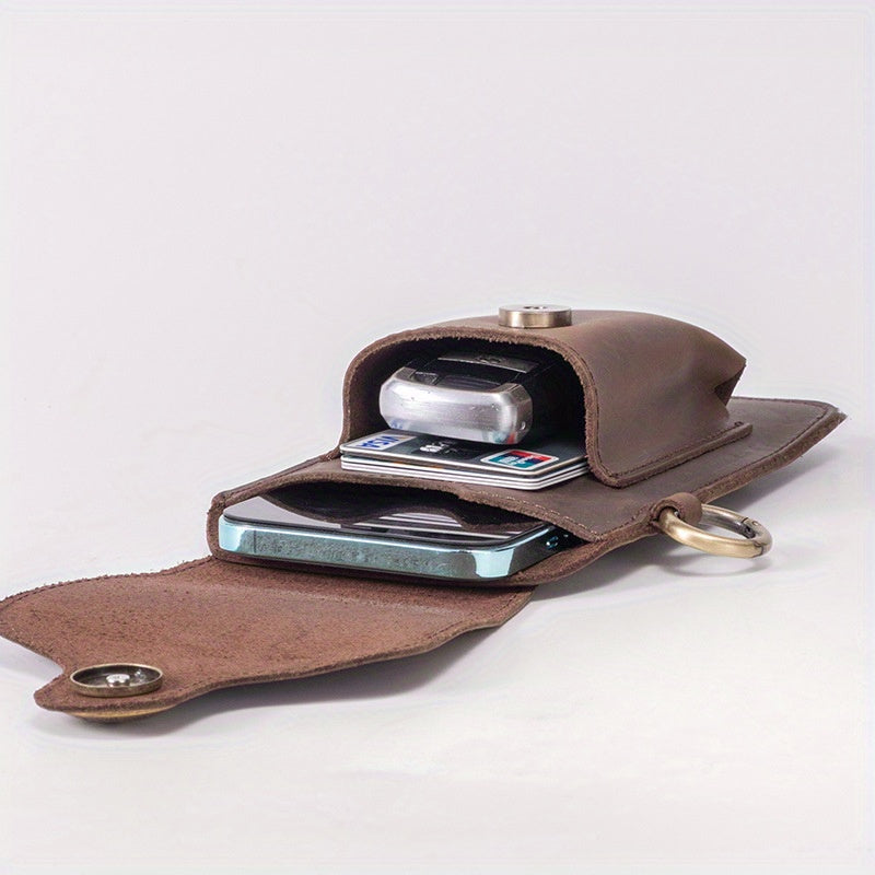 Men's Retro Waist Bag for Outdoor Activities