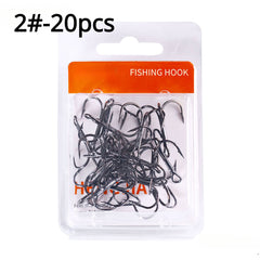 20pcs Fishing Treble Hooks Barbed Sharp Hooks For Hard Lures Fishing