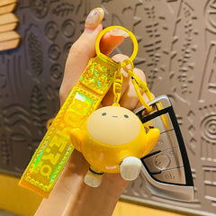 Egg Doll Car Key Chain Keyring Backpack Bag Pendant Gift