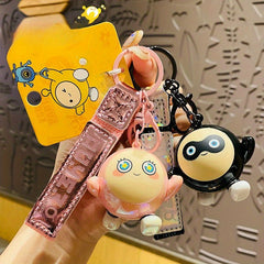 Egg Doll Car Key Chain Keyring Backpack Bag Pendant Gift