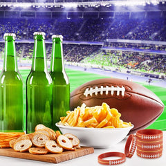 36 Pcs Football Party Favors Bracelets Birthday Wristbands Supplies