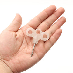 4PCS Camping Deck Nails Stainless Steel Windproof Rope Fixed Nails