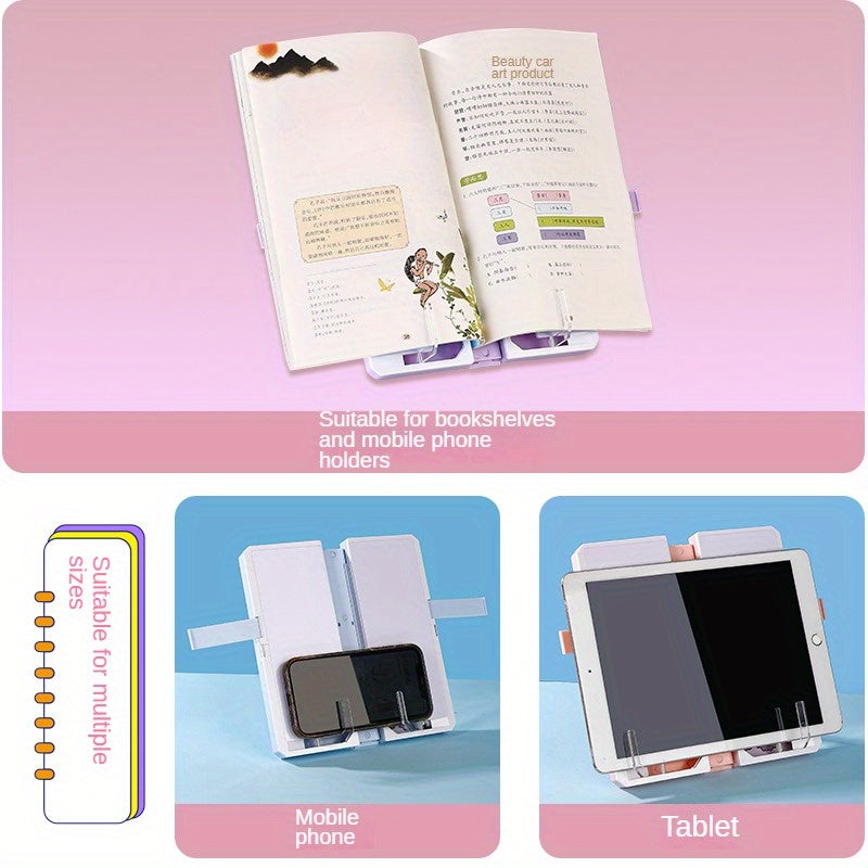 Teenagers Reading Bookshelf Pen Box Stationery Pencil Bracket
