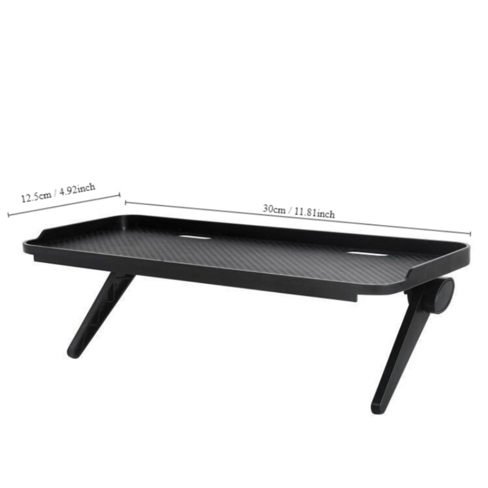 Adjustable TV Screen Top Storage Shelf Monitor Organizer Rack Holder