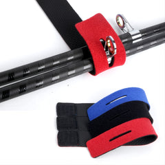 5pcs Stretchy Fishing Rod Belt For Casting Spinning And Fly Rods