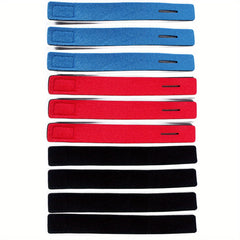 5pcs Stretchy Fishing Rod Belt For Casting Spinning And Fly Rods