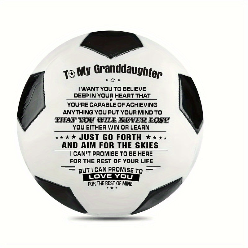 1pc Size 5 Soccer Indoor & Outdoor Games Training Football Ideal Gift