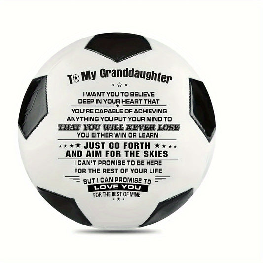 1pc Size 5 Soccer Indoor & Outdoor Games Training Football Ideal Gift