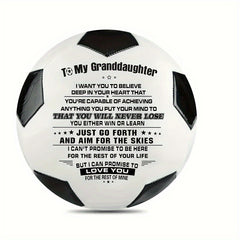 1pc Size 5 Soccer Indoor & Outdoor Games Training Football Ideal Gift