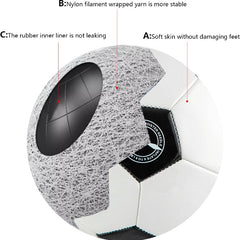 1pc Size 5 Soccer Indoor & Outdoor Games Training Football Ideal Gift
