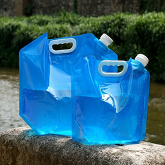 Foldable Water Bag Transparent Bulk Beer Bag Camping Mountaineering