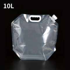Foldable Water Bag Transparent Bulk Beer Bag Camping Mountaineering
