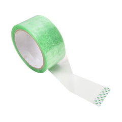 72m Transparent Green Packaging Tape Waterproof PP