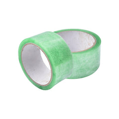 72m Transparent Green Packaging Tape Waterproof PP