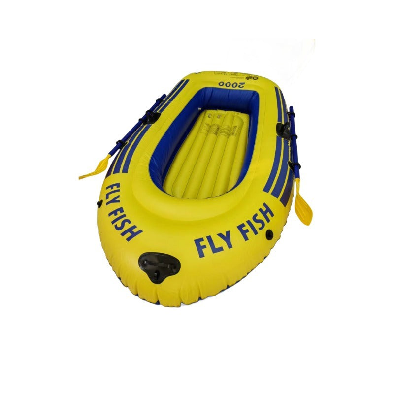 2 Person Inflatable Raft Boat Thickened PVC for Fishing
