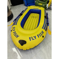 2 Person Inflatable Raft Boat Thickened PVC for Fishing