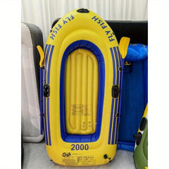 2 Person Inflatable Raft Boat Thickened PVC for Fishing