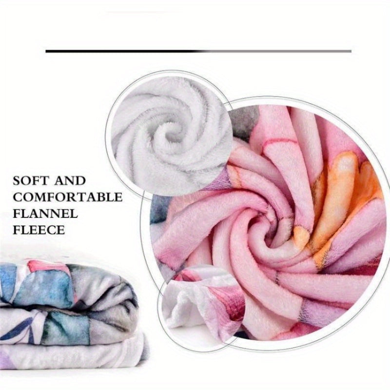 Football Blanket Couch Quilt Cover Travel Bedding Throw Flannel Bedspread