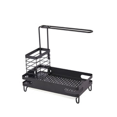 Multifunctional Kitchen Storage Rack - Dishcloths, Seasonings, Sponges Organizer