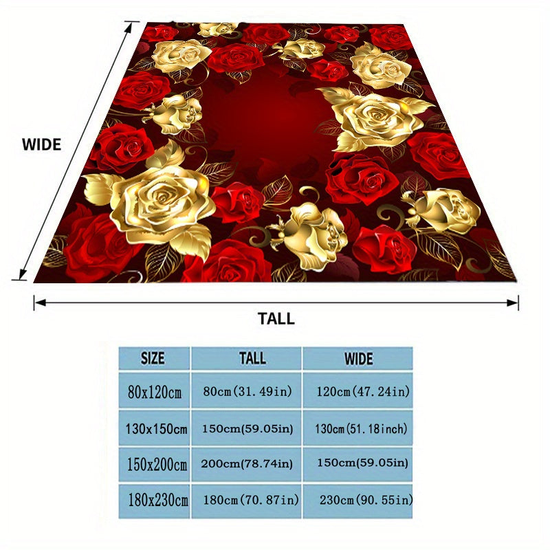 Rose Blanket Quilt Cover Travel Bedding Flannel Blanket Bedspread