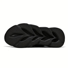 Men's Solid Blade Type Non Slip Sneakers for Outdoor Activities