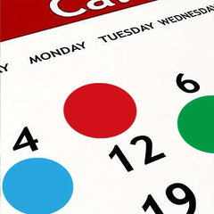 Colorful Label Dot Sticker Decorative Sticker 240 Stickers