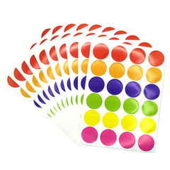 Colorful Label Dot Sticker Decorative Sticker 240 Stickers