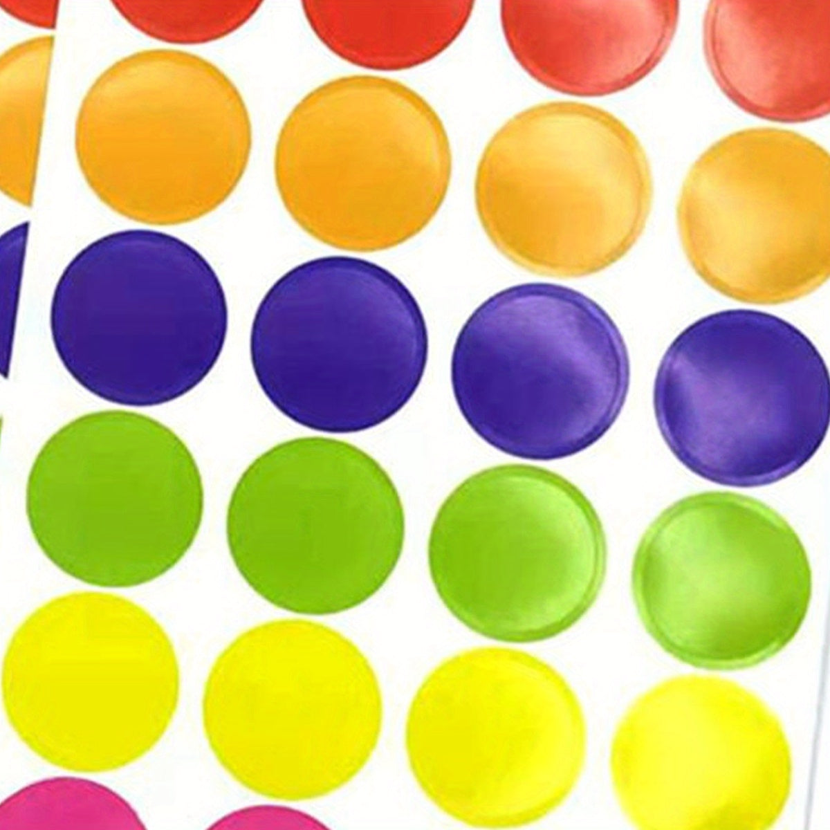 Colorful Label Dot Sticker Decorative Sticker 240 Stickers