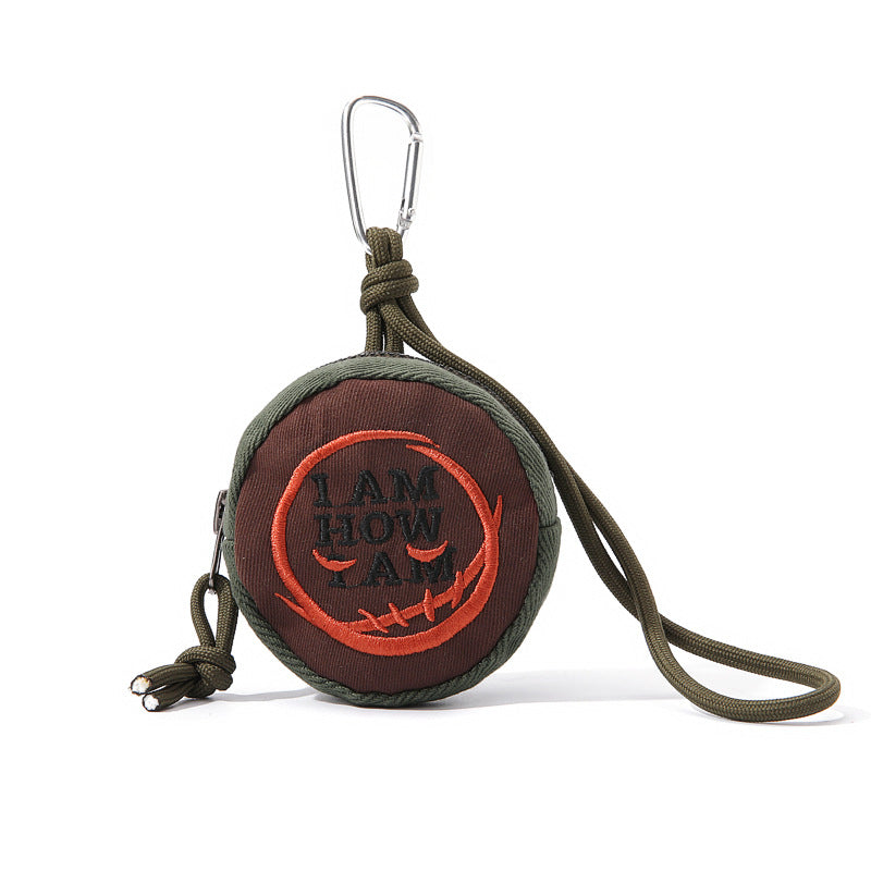 Car Key Case Zipper Coin Pouch Small Coin Purse Keychain