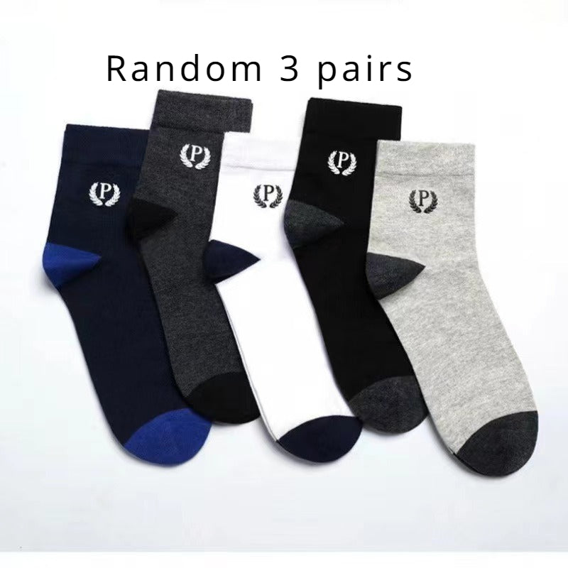 Men's Sports Socks Spring And Autumn Casual Socks