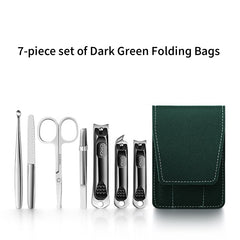7pcs Nail Clipper Trimming Tool Portable Sharp Nail Scissors