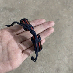 Football Team PU Leather Woven Bracelet