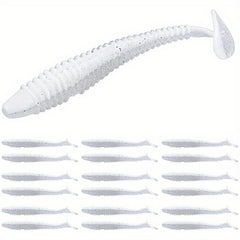 50pcs Soft Swimbaits T Tail Fishing Lures Fishing Accessories