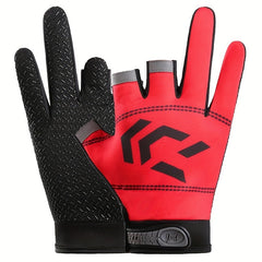 Fingerless Fishing Glove Non-slip Wear-resistant Breathable Quick-drying