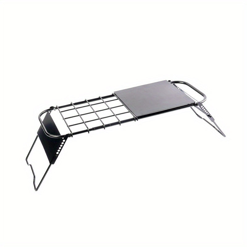 Adjustable Height Metal Folding Table for Outdoor Camping