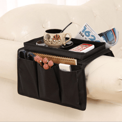 Office Sofa Armrest Storage Hanging Bag for TV Remote Control Phone Mug