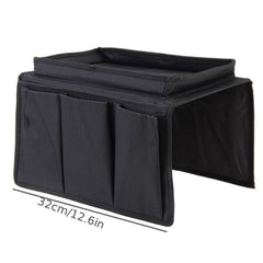 Office Sofa Armrest Storage Hanging Bag for TV Remote Control Phone Mug
