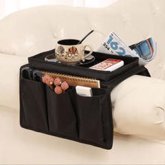 Office Sofa Armrest Storage Hanging Bag for TV Remote Control Phone Mug