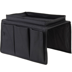 Office Sofa Armrest Storage Hanging Bag for TV Remote Control Phone Mug