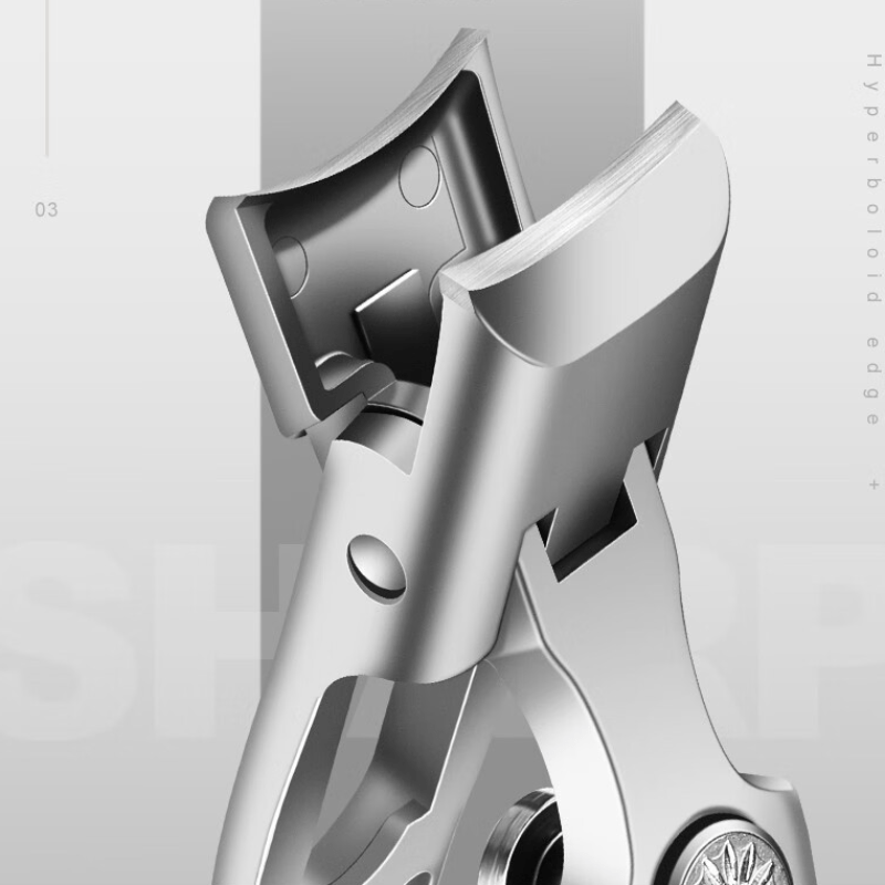 Large Mouth Nail Clipper Anti-splash Household Scissors