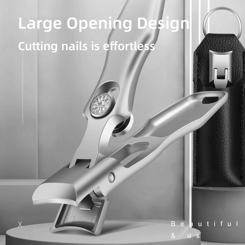 Large Mouth Nail Clipper Anti-splash Household Scissors