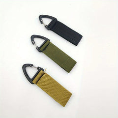 Nylon Webbing Backpack Hanging Buckle Triangle Buckle Keychain