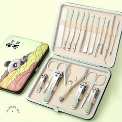 Stainless Steel Nail Clipper Set Household Cutter Trimmer for Home & Outdoor