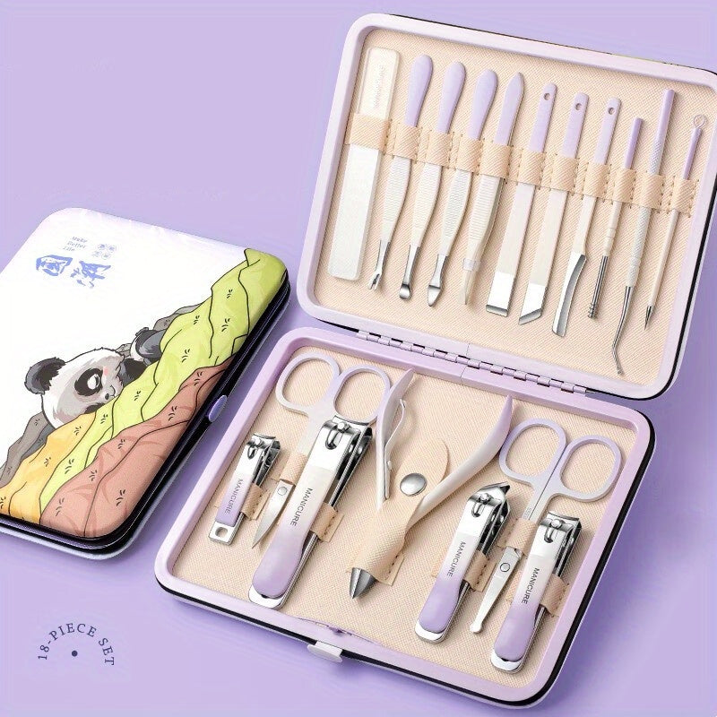 Stainless Steel Nail Clipper Set Household Cutter Trimmer for Home & Outdoor