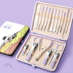 Stainless Steel Nail Clipper Set Household Cutter Trimmer for Home & Outdoor